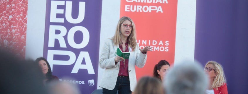 María Eugenia Rodríguez Palop durante su intervención este martes en Málaga. Foto: Irene Lingua